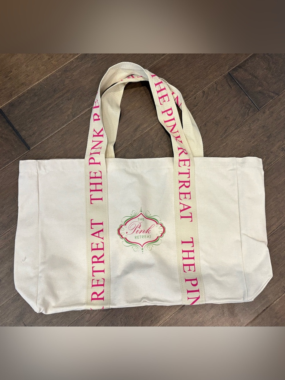 Official new Lilly Pulitzer pink retreat Canvas Tote Bag